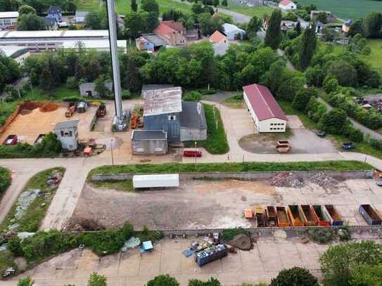 Halle ca. 520 m² auf abgeschlossenem Gewerbegrundstück zu vermieten