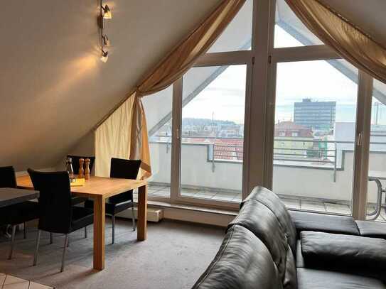 GP-City, 2,5-Zimmer-Maisonette-Wohnung mit Balkon und EBK