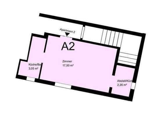 1-Zimmer-Wohnung in Zentrum von Isny