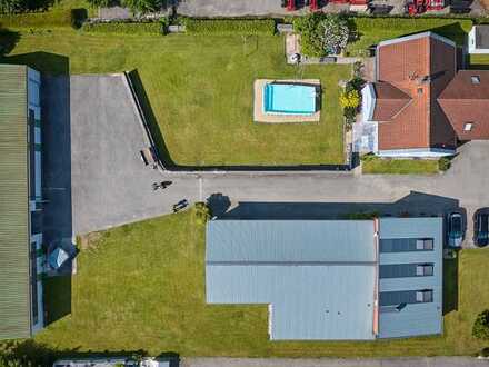 Optimales Gewerbegrundstück mit Wohnhaus und vielen Nutzungsmöglichkeiten