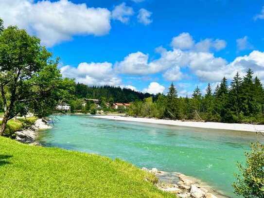 Paradiesischer Isar-Blick in bester Lage von Bad Tölz