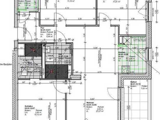 Stilvolle 4-Raum-Wohnung mit gehobener Innenausstattung mit EBK in Berlin Lankwitz (Steglitz)