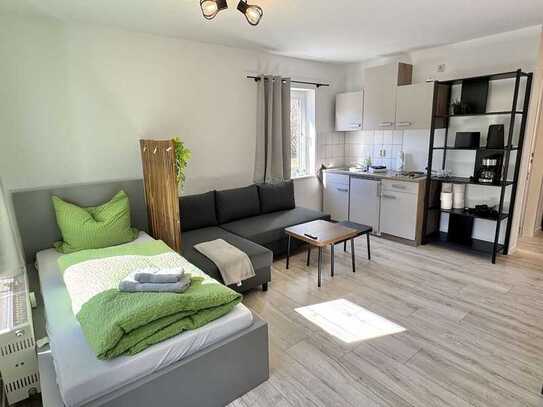 Modernes, voll möbliertes Appartment mit Einbauküche+Terrasse zum Sofort-Bezug!