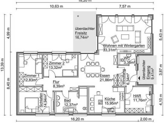 Großer Bungalow in Neuwied - ERST BAUEN - Dann zahlen!!!