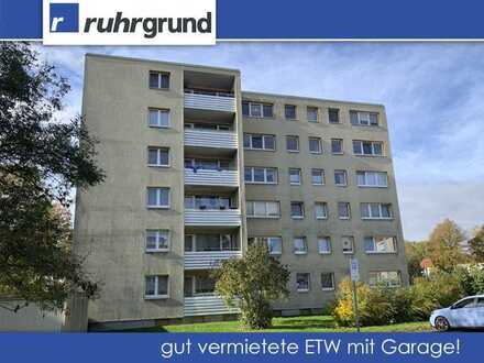 attraktive Kapitalanlage: gut vermietete Eigentumswohnung mit Garage!!!