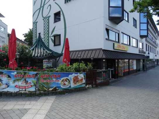 Top Restaurant mit kleinem Biergarten und Barbereich in Limburg Citylage