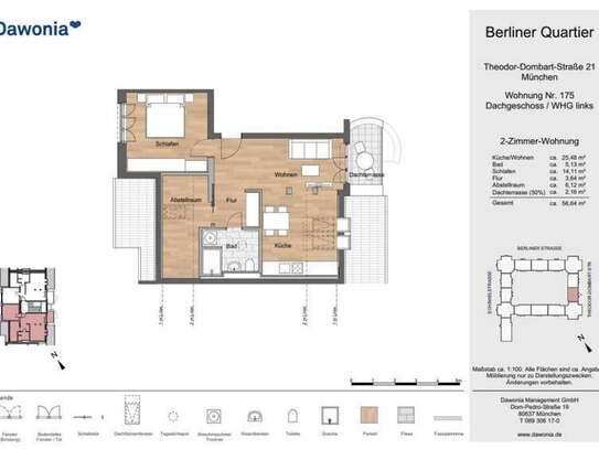 *Helle Neubau Wohnung in München-Schwabing*