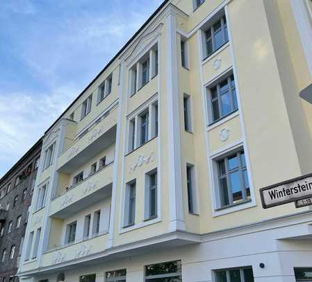 Nähe Spree u Schloss mit Balkon zum ruhigen Hof zauberhafte 2-Raum-Wohnung in Berlin Charlottenburg