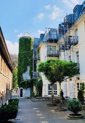 FRECHEN ZENTRUM ALTE FABRIK TOP WOHNUNG SANIERT 1991 BALKON GARAGENPLATZ UND EINBAÜCHE INKLUSIVE