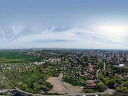 Vollerschlossenes Grundstück mit herrlichem Weitblick in Premiumlage von Gotha
