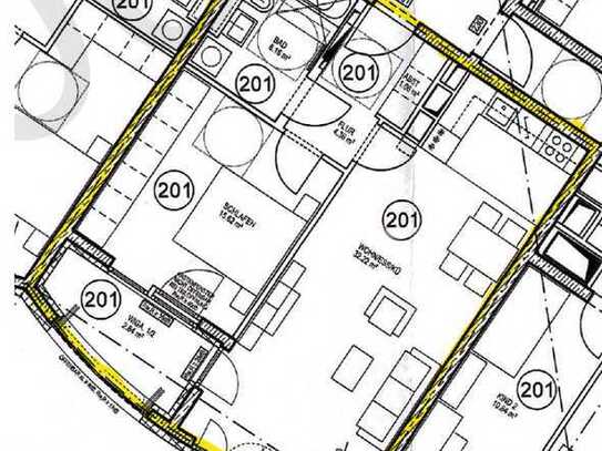 Neuwertige, moderne 2-Zi.-Wohnung mit Wintergarten * 61 m² * Baujahr 2020