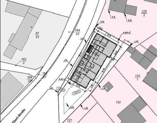 +++Baugrundstück für ein Mehrfamilienhauses mit Tiefgarage+++