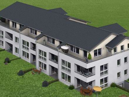 1. Obergeschoss, ideale 2,5 Zimmer-Wohnung, ca. 78m² Wohnfläche inkl. überdachten Sonnenbalkon.