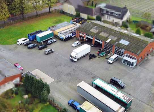 Gewerbeanwesen in Marl Sickingmühle mit zusätzlichem Bauplatz