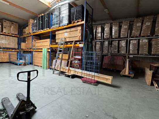 ca. 550 qm Lager-/ Logistikfläche | kurzfristig verfügbar | 6 x Rampe | ca. 4,50 m UKB