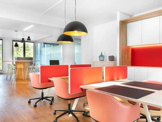 Coworking-Bereich in Regus City Nord