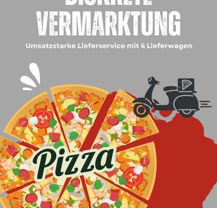 Pizza-Lieferservice (Franchise) mit TOP Umsätzen und vier Lieferautos in Offenbach!