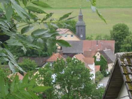 Sonne satt, Grundstück erschlossen Hanglage in Oberschüpf