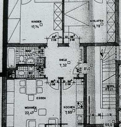 Stilvolle 3-Raum-Wohnung mit großem Süd-Balkon in Düsseldorf-Flehe