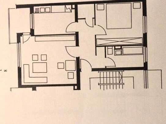 Erstbezug nach Renovierung mit Einbauküche und Balkon: freundliche 2-Zimmer-Wohnung in Peine