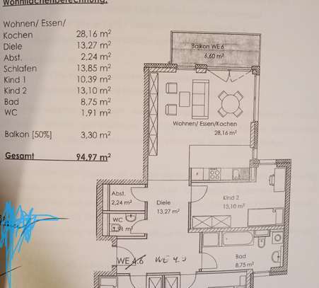 Stilvolle, neuwertige 4-Zimmer-Wohnung mit gehobener Innenausstattung mit Einbauküche in Mannheim