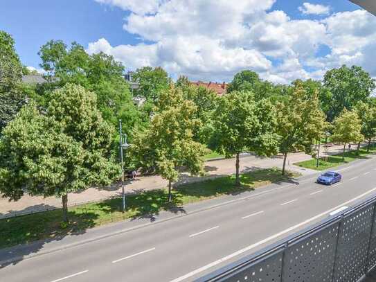 Zentrale 2-Wohnung im Zentrum mit Balkon