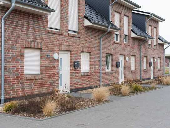 Gepfl. Reihenhaus mit Carport & Abstellraum in ruhiger, zentraler Lage von Rhauderfehn