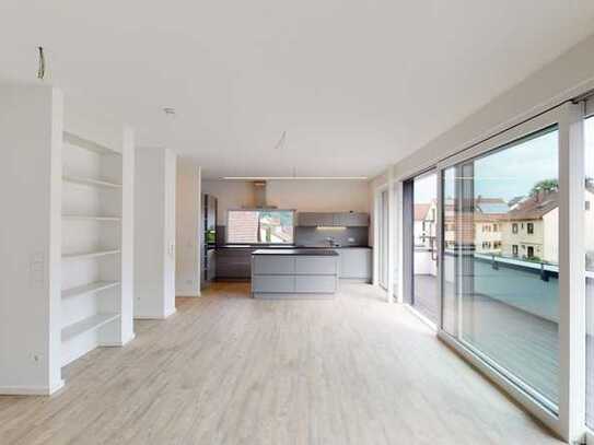 Exklusive Penthouse-Wohnung mit weitläufiger Dachterrasse zu vermieten