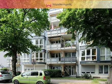 ++ Helle 1 Zimmer Wohnung mit Balkon und Stellplatz ++ 2. Zimmer wäre umsetzbar