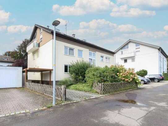 Wohnen in Wohlfühlatmosphäre: Drei-Zimmer-Wohnung mit Balkon in idyllischer Sackgassenlage