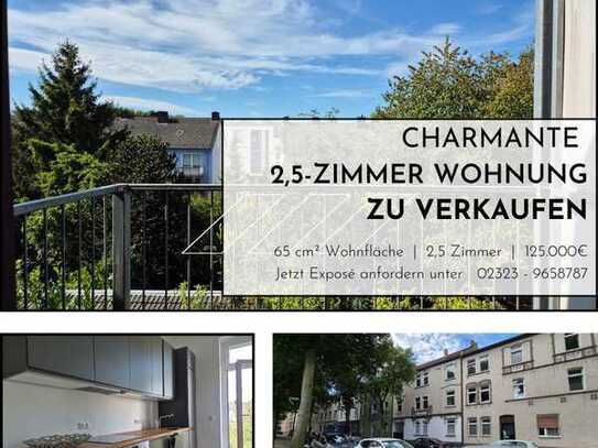 Interessante 2,5 Zimmer-Wohnung mit Einbauküche und Balkon in Herne Röhlinghausen