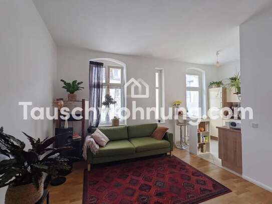 Tauschwohnung: Bright, high ceiling one bedroom apartment, P-Berg