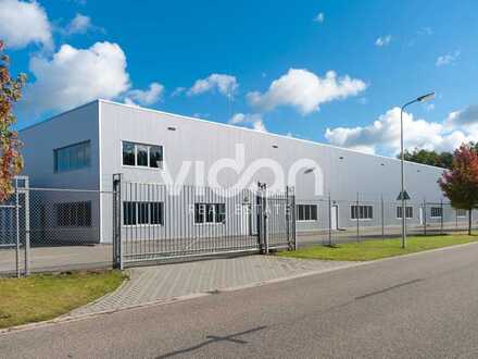 LAGER | PRODUKTION | ZWEI HALLEN | SANIERT | EBENERDIG | BÜRO | VIDAN REAL ESTATE