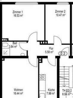 Großzügige 3 Zimmerwohnung sucht neuen Mieter