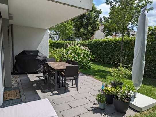 Attraktive Maisonette Wohnung mit Terrasse und Garten