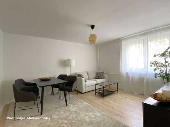 2-Zi.-Wohnung mit Blick auf den idyllischen Wald. Optional mit Garten. Vermietet