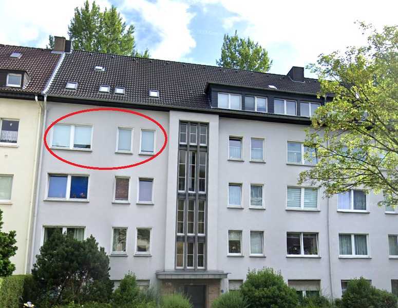 Helle 3-Zimmer Wohnung mit Balkon in Dortmund - Südliche Innenstadt