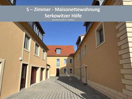 5-Zimmer-Wohnung - Serkowitzer Höfe - Radebeul