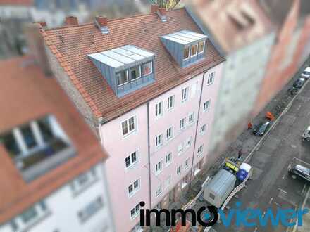 Bezugsfreie 1-Zimmer-Maisonettewohnung im zentral gelegenen Nibelungenviertel, Nürnberg