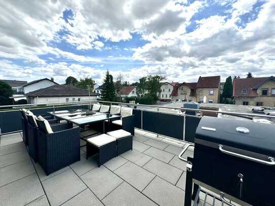 Gepflegte Maisonette-Wohnung mit Terrasse in Bodenheim