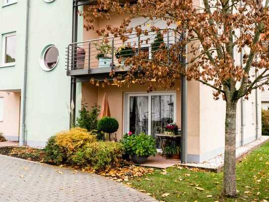 Zentrale und barrierefreie Wohnung mit Terasse in Oberthal