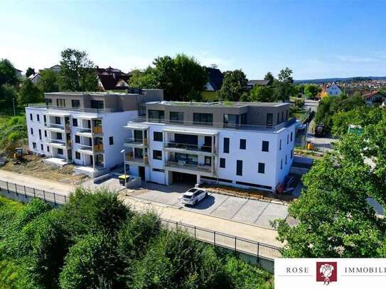 Barrierefreie 4-Zimmer Neubauwohnung im EG mit Balkon, TG und ST in wunderschöner Lage!