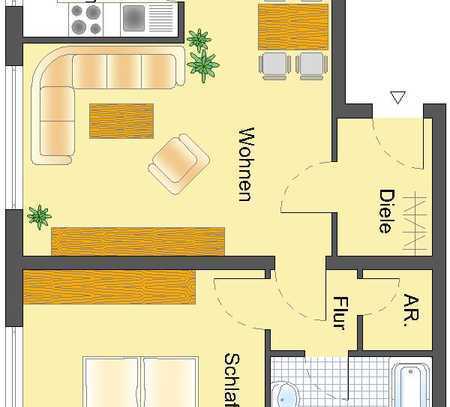 2-Zimmer-Wohnung in Dorsten