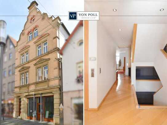 Stadthaus mit gehobener Maisonette-Wohnung in 1A-Lage!