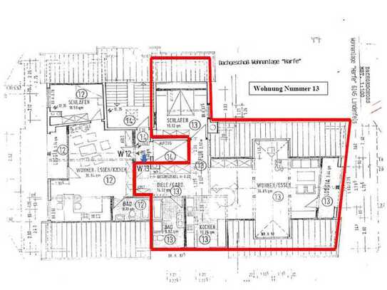 Attraktive und neuwertige 2,5-Zimmer-Dachgeschosswohnung mit Balkon in Lindenfels