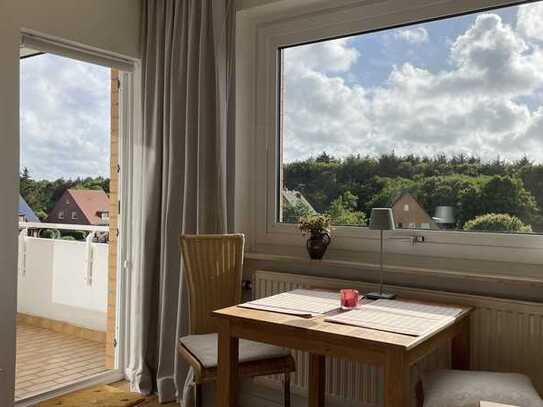 Provisionsfrei: Helle, strandnahe 2-Zimmer-Wohnung mit Weitblick im Süden von Westerland