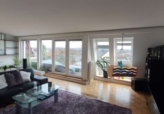 Exklusive2,5Zimmer-DG-Wohnung mit gehobener Innenausstattung, Dachterrasse, Einbauküche in Osnabrück