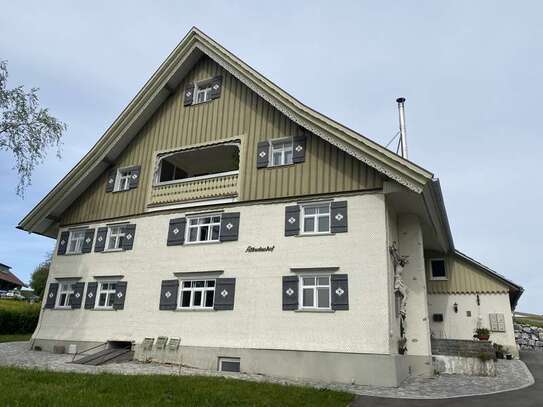 Traumwohnung in einem Allgäuer Bauernhaus mit Bergblick