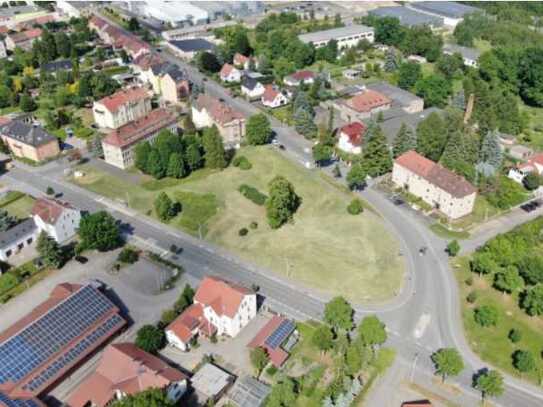 Baugrundstück mit Blick ins Zittauer Gebirge