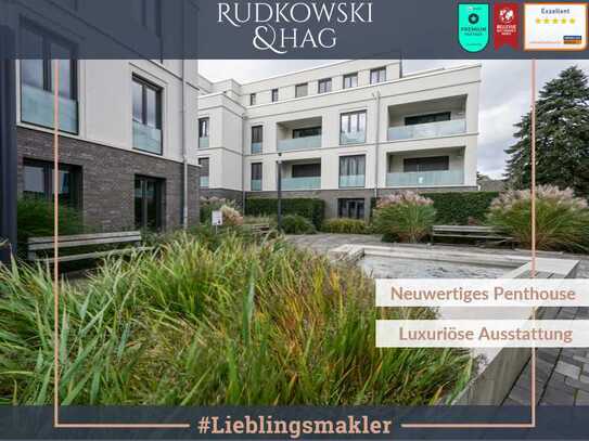 Parkterrassen Meerbusch || Exklusives Penthouse || Sauna & Küche || Top-Lage